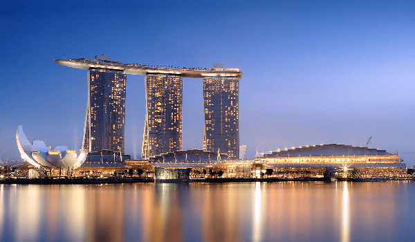 The US$3.3 billion Marina Bay Sands expansion project has been postponed until April 2024